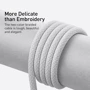 Кабель Baseus USB Cable to Lightning Dynamic 2.4A 2m White (CALD000502) фото 6