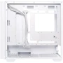 Корпус ASUS A21 White Tempered Glass (90DC00H3-B09010): Материал передней панели Метал, Пластик