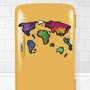 Магнітна скретч карта світу 1DEA.me Travel Map Magnetic World (MG): Вид Скретчинг