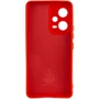 Аксессуар для смартфона Lakshmi Case Silicone Cover Full Camera Red for Xiaomi Redmi Note 12 5G / Poco X5 5G: Материал силикон