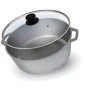 Каструля Brizoll зі скляною кришкою 6л (10-006-6)