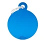 Адресник My Family Basic Aluminum Кружок большой синий (8055960251735)