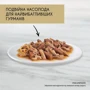 Влажный корм GOURMET Gold "Двойное удовольствие" для взрослых кошек кусочки в подливке с уткой и индейкой 24*85г: Основные ингредиенты Утка, Индейка