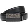 Чоловічий ремінь Borsa Leather чорний (CV1654-2-black)