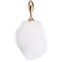 Анальна пробка Кролячий хвіст LOCKINK SEVANDA White Bunny-Tail Anal Rose-shape Plug