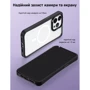 Чехол для iPhone VOKAMO Case with MagSafe Ice Glass Black for iPhone 15 Pro Max (NVK010841) фото 8