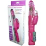 Вибратор с ротацией возвратно-поступательным движением Boss Series - Krolik Pink, BS2600102