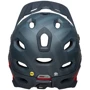 Шолом велосипедний Bell Super DH Spherical мат.син/Crimson M/55-59см (7127502): Колір синий