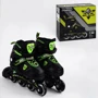 Роликовые коньки Best Roller Black-Green (105391): Цвет зеленый