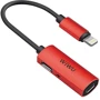 Адаптер WIWU Adapter LTO2 Lightning to 2xLightning 0.13m Red
