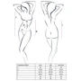 Сексуальное боди Passion CHARMING BODY black XXL/XXXL