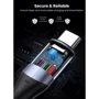 Кабель Ugreen USB-C to USB-C 100W 5A Gen2 10Gbps 1m Black (80150) фото 4