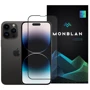 Защитное стекло для iPhone Monblan Tempered Glass Anti Static Black for iPhone 14 Pro