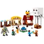 Конструктор LEGO Minecraft Напад на село з повітряною кулею Гаст 555 деталей (21273): Серія MINECRAFT
