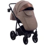 Коляска 2 в 1 Adamex Hybryd Plus BR279 капучино шкіра (мармур) - капучино (623890): Матеріал коліс поліуретан