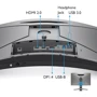 Монитор BenQ EX3210R (9H.LKALB.QBE): Время реакции, мс 1