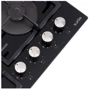 Варочная поверхность газовая Ventolux HSF640-T3G CS (BK): Количество конфорок 4