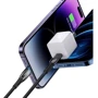 Кабель Baseus Cable USB-C для Lightning Glimmer Series 20W 1m Black (CADH000001) фото 6
