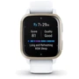 Смарт-часы Garmin Venu SQ 2 Cream Gold Aluminium Bezel with White Case and Silicone Band (010-02701-11): Интерфейсы подключения Bluetooth , Wi-Fi , ANT +