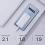 Внешний аккумулятор iWALK Power Bank Link Me 10000mAh USB-C White (DBL10000C): Емкость батареи, мАч 9000