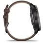 Смарт-часы Garmin Venu 2 Plus Slate Stainless Steel Bezel With Slate Case And Brown Leather Band (010-02496-15): Совместимые ОС Android / iOS