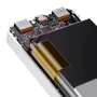 Зовнішній акумулятор Baseus Power Bank 10000mAh Bipow Display 20W White (PPDML-L02): Ємність батареї, мАг 10000