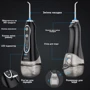 Зубная щетка H2ofloss Travel Kit HF-6 Black фото 5