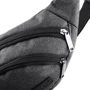Мужская поясная сумка DNK Leather серая (DNK-Banan-col-10): Тип Сумки