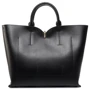 Женская сумка тоут Furla Ribbon M черная (1055913): Тип ручки Со съемным ремнем, Плечевой ремень, Короткая ручка