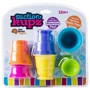 Іграшка тактильна М'які чашки Fat Brain Toys Suction Kupz 6 шт. (F183ML): Тип прочее