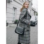 Женская сумка почтальонка Sambag Rose BZN черная (94000002)