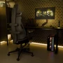 Геймерское кресло Cyberlux V10 Fabric Grey (арт. GM -V10 FG)	 фото 2