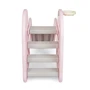 Детская горка Bambi Ракета с баскетбольным кольцом L-HJ01-8 (pink): Назначение для улицы