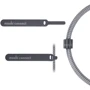 Кабель Moshi Cable USB-C to USB-C Integra 2m Titanium Grey (99MO084212): Длина 2 м