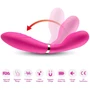 Двусторонний вибростимулятор BOSS Dual-head Massager Y-Wand Pink (BS5200026-1)
