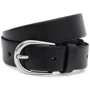 Женский ремень Borsa Leather черный (110v1genw95-black)