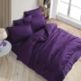 Комплект постельного белья Hobby Exclusive Sateen Diamond Cizgili сатин евро фиолетовый (555779_2,0): Размер простыни, см 240x260