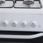Газовая плита Eleyus FARO 5001 EF WH: Газ-контроль конфорок есть