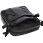 Чоловіча сумка планшет Borsa Leather чорна (K11027-black): Застібка Блискавка