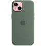 Чохол для iPhone Apple iPhone 15 Silicone Case with MagSafe - Cypress (MT0X3ZM/A): Колір зеленый