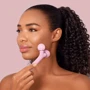 Массажер Звуковой ролик для лица GESKE Sonic Facial Roller 4 в 1 Pink (GK000040PK01)