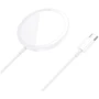 Зарядное устройство Hoco Wireless Charger CW52 Enjoy 15W White for iPhone 16 I 15 I 14 I 13 I 12 series: Особенности USB-C, MagSafe