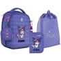 Набор Kite рюкзак + пенал + сумка для обуви 555 Kuromi (SET_HK25-555S-2)