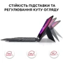 Аксессуар для планшетных ПК AirOn Premium Case Smart Keyboard Black for Lenovo Tab P11 TB-J606F / P11 Plus фото 8