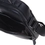 Мужская сумка планшет Borsa Leather черная (K10118-black): Фактура Матовая, Гладкая