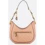 Женская сумка хобо GUESS ABEY SMALL HOBO бежево-розовая (HWQB8558010-RWO): Тип Сумки