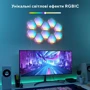 Набор настенных светильников Govee H6061 Glide Hexa Light Panels, 10шт, RGBIC, WI-FI/Bluetooth, белый (B6061301)