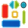 Конструктор Battat Lite серії Bristle Blocks Будівельник, 36 дет. (BT3099Z): Кількість деталей, шт. 36