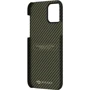 Чехол для iPhone Pitaka MagEZ Case Twill Black/Yellow (KI1205) for iPhone 12 mini: Материалы арамид