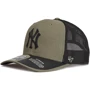 Мужская бейсболка 47 Brand New York Yankees хаки (B-GRDMD17RCP-XC)